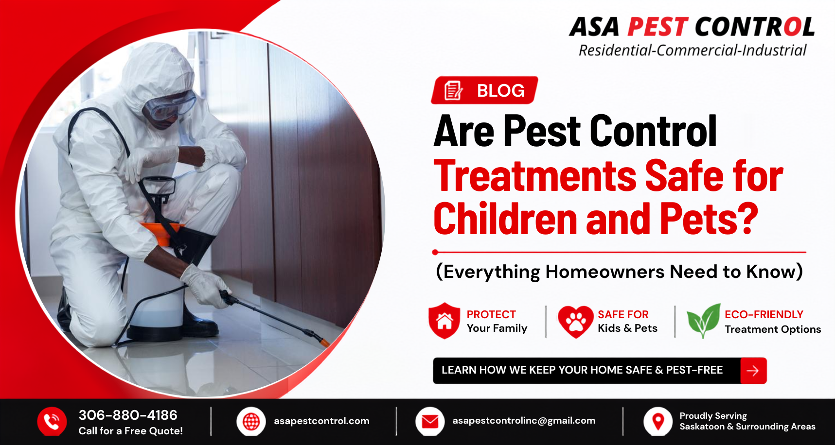Are Pest Control Treatments Safe for Children and Pets